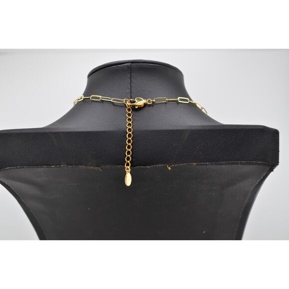 Rachel Reinhardt Blue Lapis Petite Heart Pendant Necklace with Zirconia Pavé - Picture 3 of 3